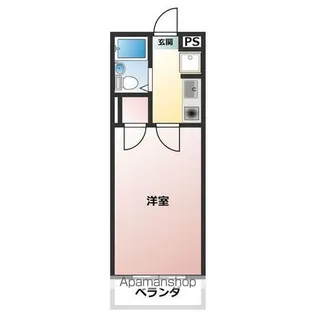 コンフォート楚原【3階】の間取り