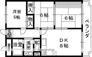 プルミエール【206号室】の間取り