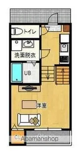 ベルフィーユ【103号室】の間取り