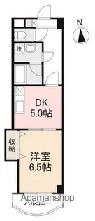 アレスト101【606号室】の間取り