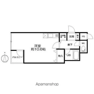 リエス支倉町【503号室】の間取り