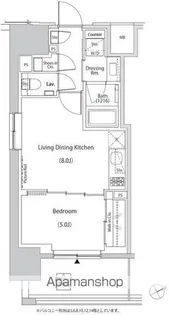 ザ・パークハビオ目白タワー【11階】の間取り