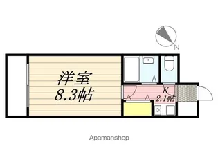 シャルム平尾【3階】の間取り