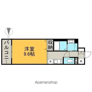 愛知県名古屋市東区矢田1丁目【マンション】の間取り