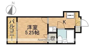 ロイヤルマンション磐田【4階】の間取り