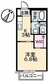 クレスト五月ケ丘【1階】の間取り
