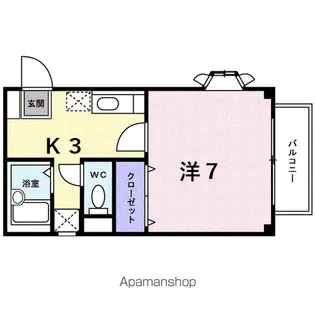 新興ハイムⅡ【2階】の間取り