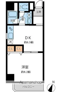 オーキッドレジデンス千葉中央【4階】の間取り