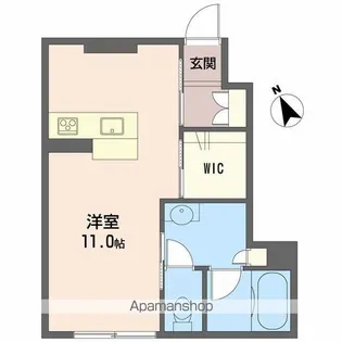 エクラシエ T【1階】の間取り