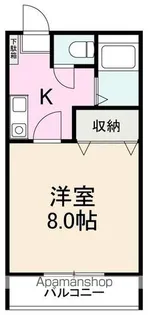 クレイドル山地【7号室】の間取り