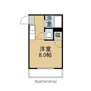 ビッグバーンシーサイド【301号室】の間取り