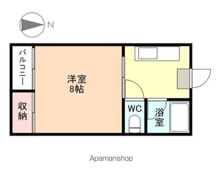 ベル有沢【1階】の間取り
