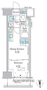 東京都新宿区百人町3丁目【マンション】の間取り