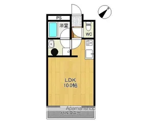 フォーレストインみなみ野【602号室】の間取り