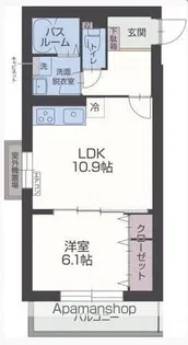 アイオリア【1階】の間取り