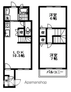 PROSPER愛子東【1階】の間取り