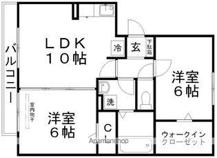 ウイン【1階】の間取り