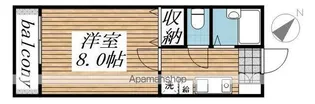 ウィズステージさくら【2階】の間取り