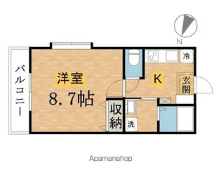 千人町NOSSA【301号室】の間取り