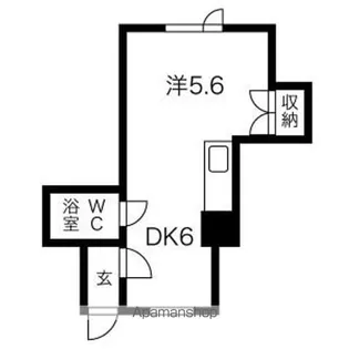 おおきビル【4階】の間取り