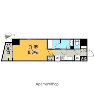 エルスタンザ徳川【14階】の間取り