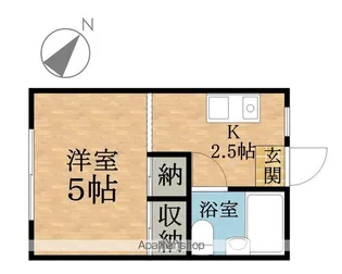 スワンレジデンス【206号室】の間取り