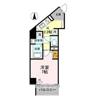 プリメーロ 66【207号室】の間取り