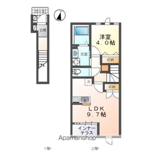 ステラートⅢ【2階】の間取り