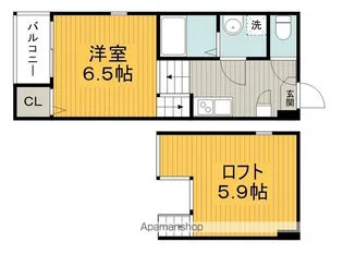 サクラティアラ岡町【2階】の間取り