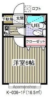 メゾンロッシュ柏【1階】の間取り