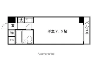 TATSUMIYAビル【202号室】の間取り