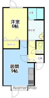 ヴィラ東町 Ⅰ【1階】の間取り