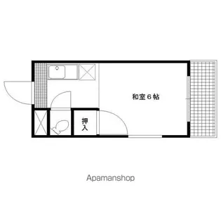ハイツ真盛【301号室】の間取り