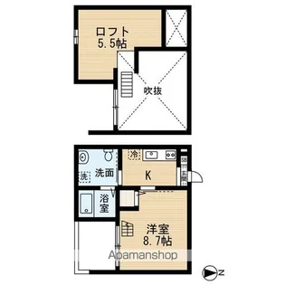 Bonne fraise【2階】の間取り