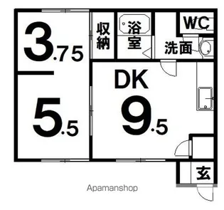 エクセル87【1階】の間取り