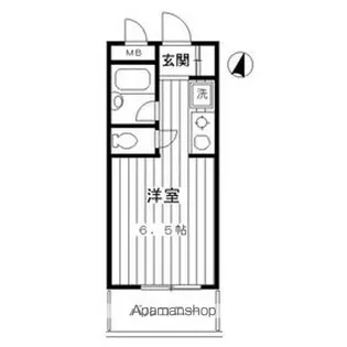 アーバンライフ鹿島【4階】の間取り