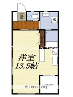 オレア【3階】の間取り