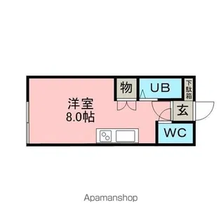Sコーポ【2階】の間取り
