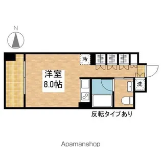 白川公園パークマンション【6階】の間取り