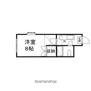 サンヒルズ鷺ヶ森【1階】の間取り