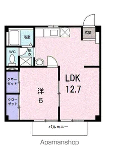 エクセレント142【1階】の間取り