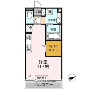 スターブル 居住部【2階】の間取り