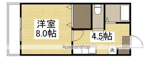 パークサイド安江【2階】の間取り