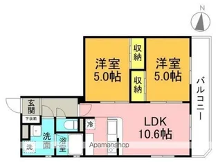 SETTLE J【3階】の間取り