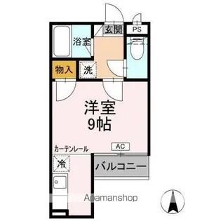 プチシャンブルM【5階】の間取り