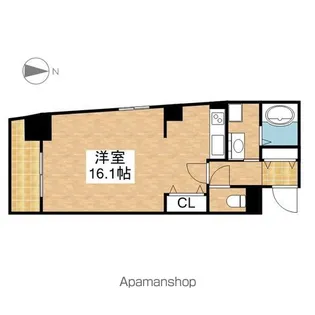 メゾンドール栄【6階】の間取り