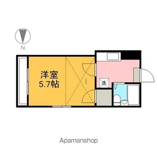 アクアピア【102号室】の間取り