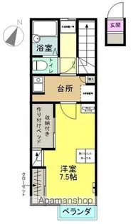 ハイフィールド【207号室】の間取り