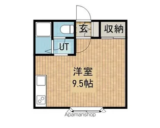 ベルノール文京台【108号室】の間取り