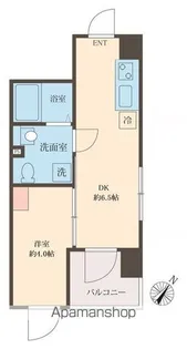 スフィア日本橋富沢町【3階】の間取り